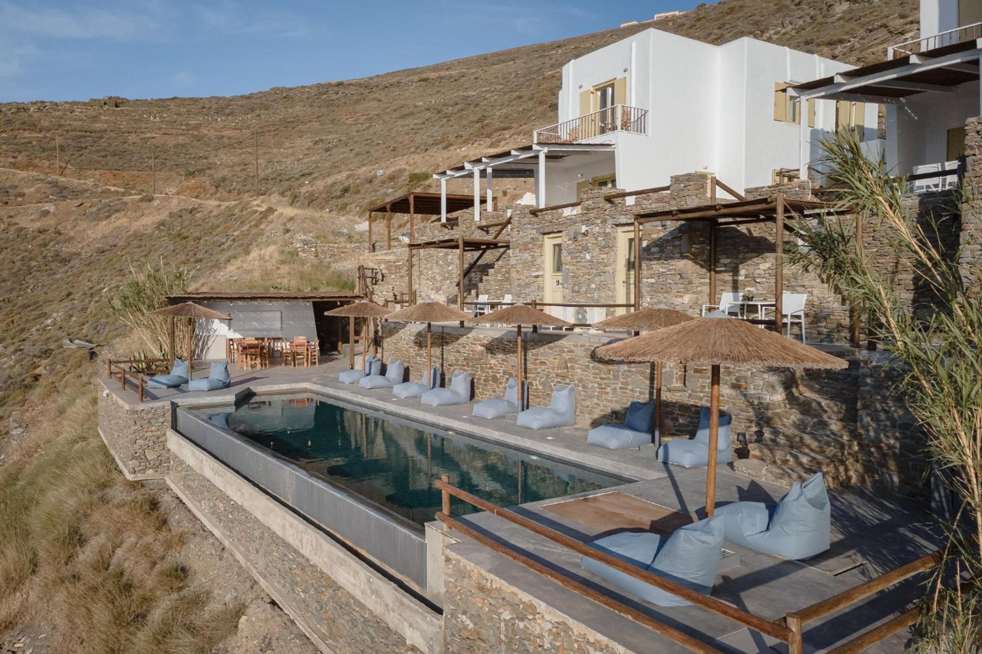 Kastella Sunset Villa Three Kýthnos Eksteriør bilde